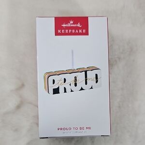 Hallmark Keepsake Proud To Be  Me Ornament